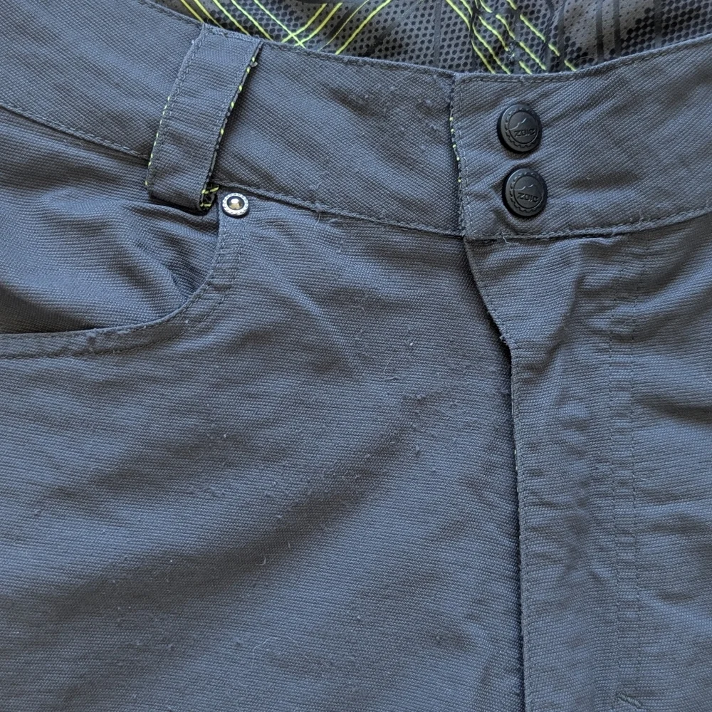 Zoic Mountain Biking Cargo Shorts in Blue Grey - Size L - Picture 5 of 11